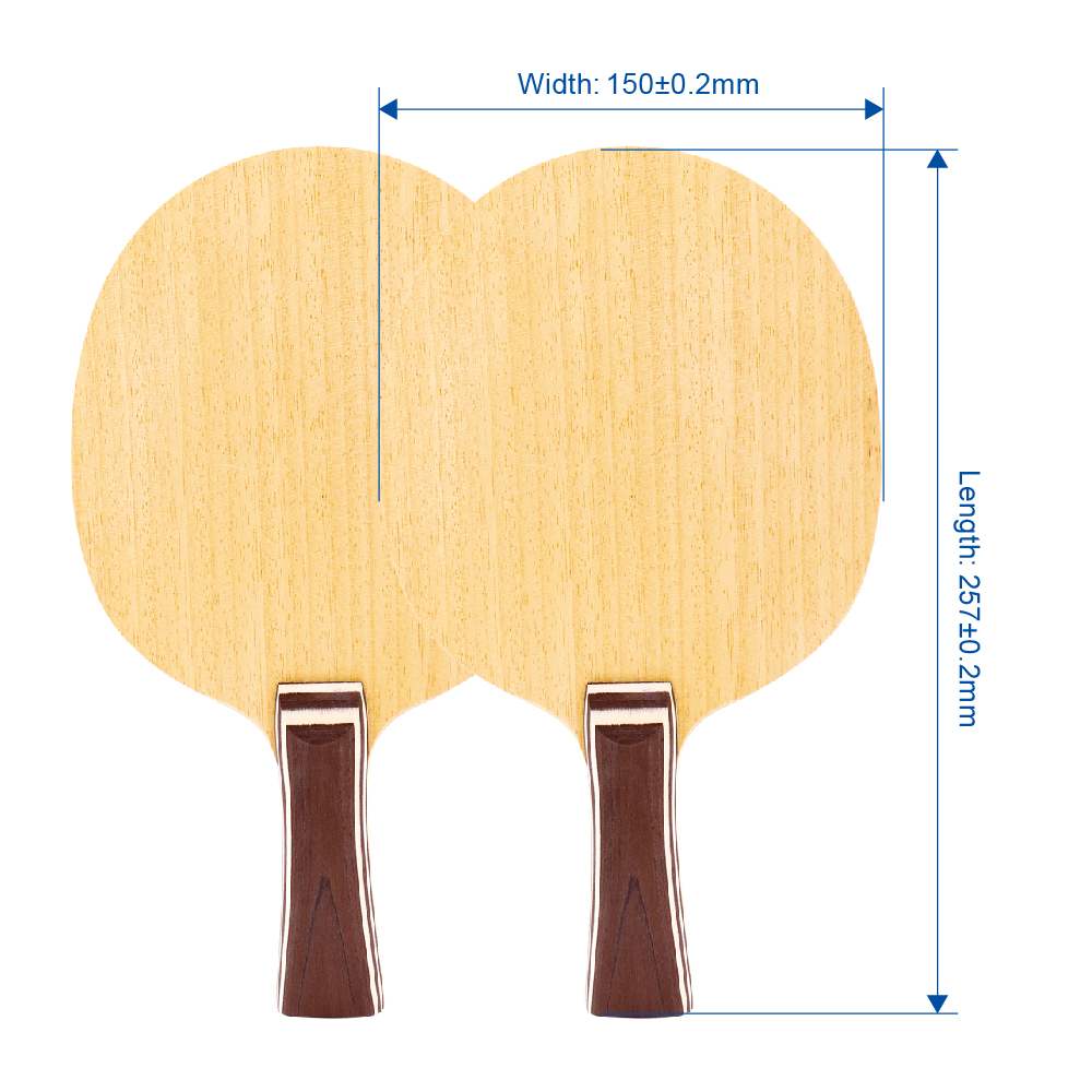Table Tennis Logo Free - OEM Custom Table Tennis Blade Ayous