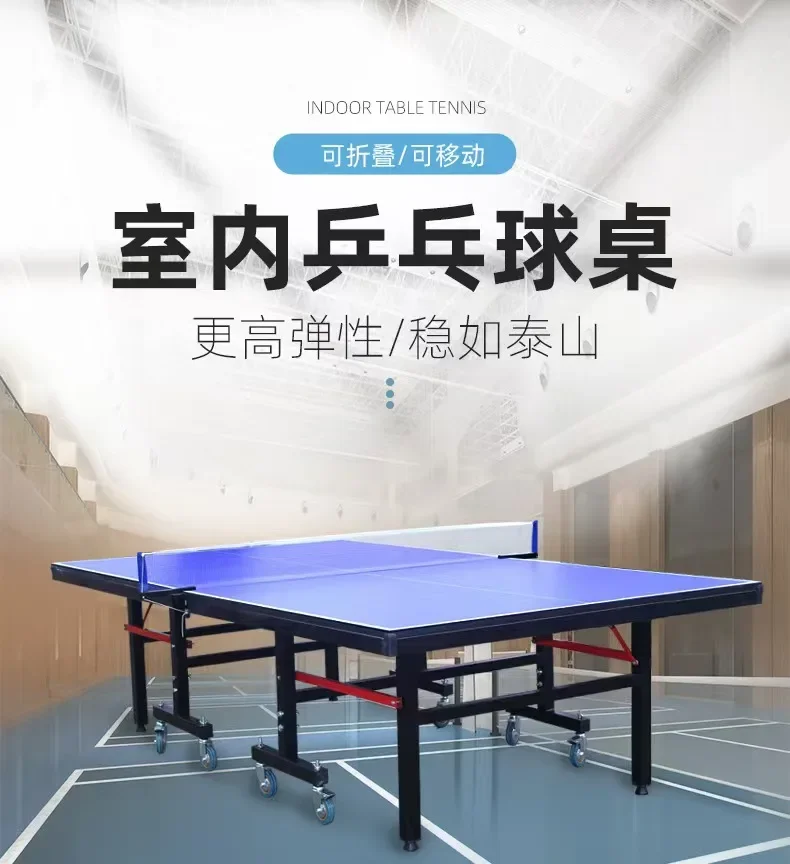 Table Tennis Folding Table - Customization Indoor Single Folding Table Tennis