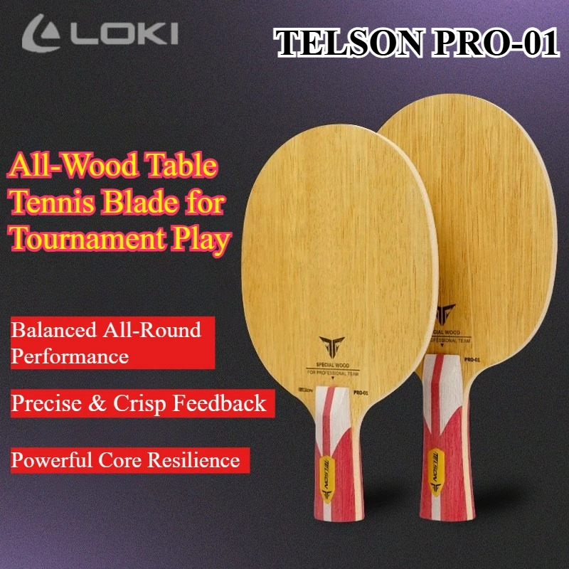 Table Tennis Paddle - New LOKI TELSON PRO-01 Table Tennis