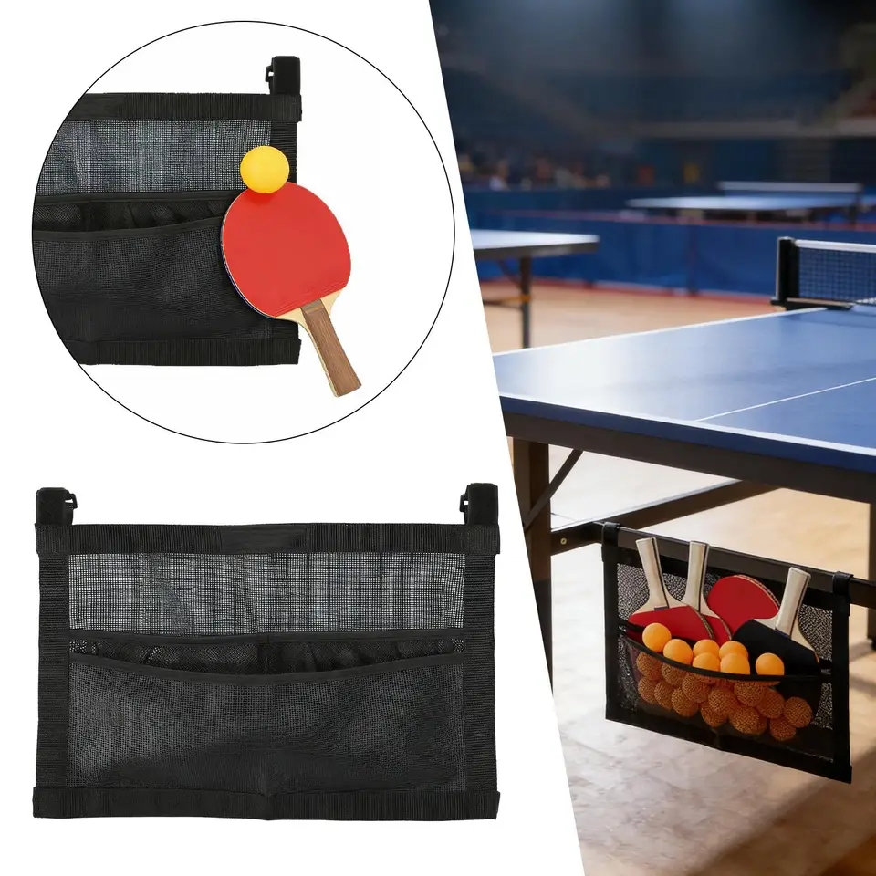 Table Tennis From - New Mesh Pingpong Ball Holder Large