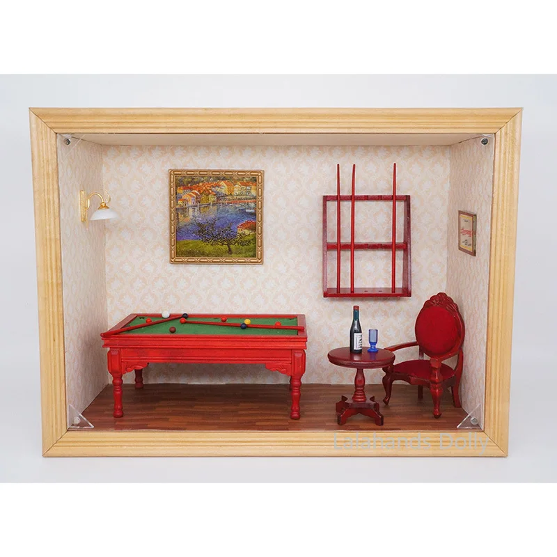 1:12 Dollhouse Stylish Imitati - Table Tennis Live ulasan dan harga