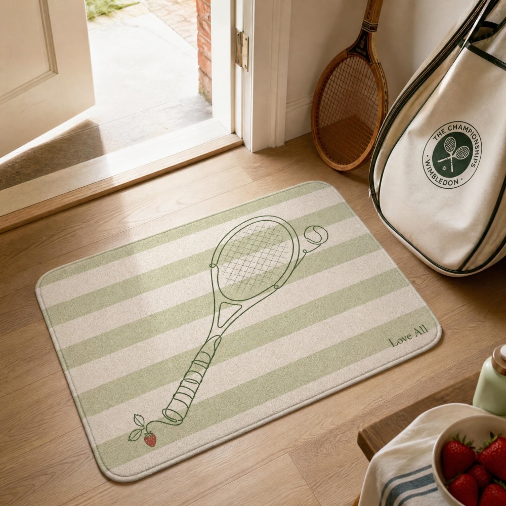 Tennis Racket Line Art Crystal - Table Tennis Live ulasan dan harga