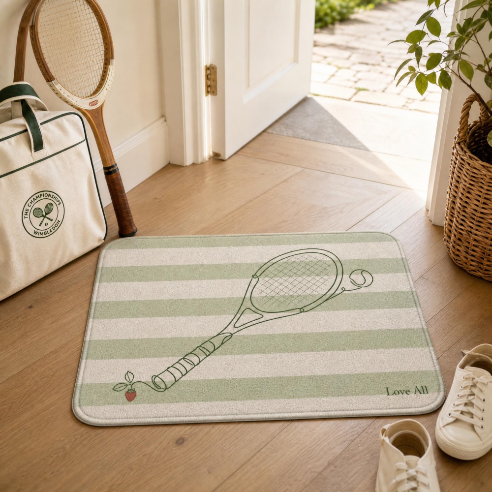 Tennis Racket Line Art Crystal - Table Tennis Live ulasan dan harga