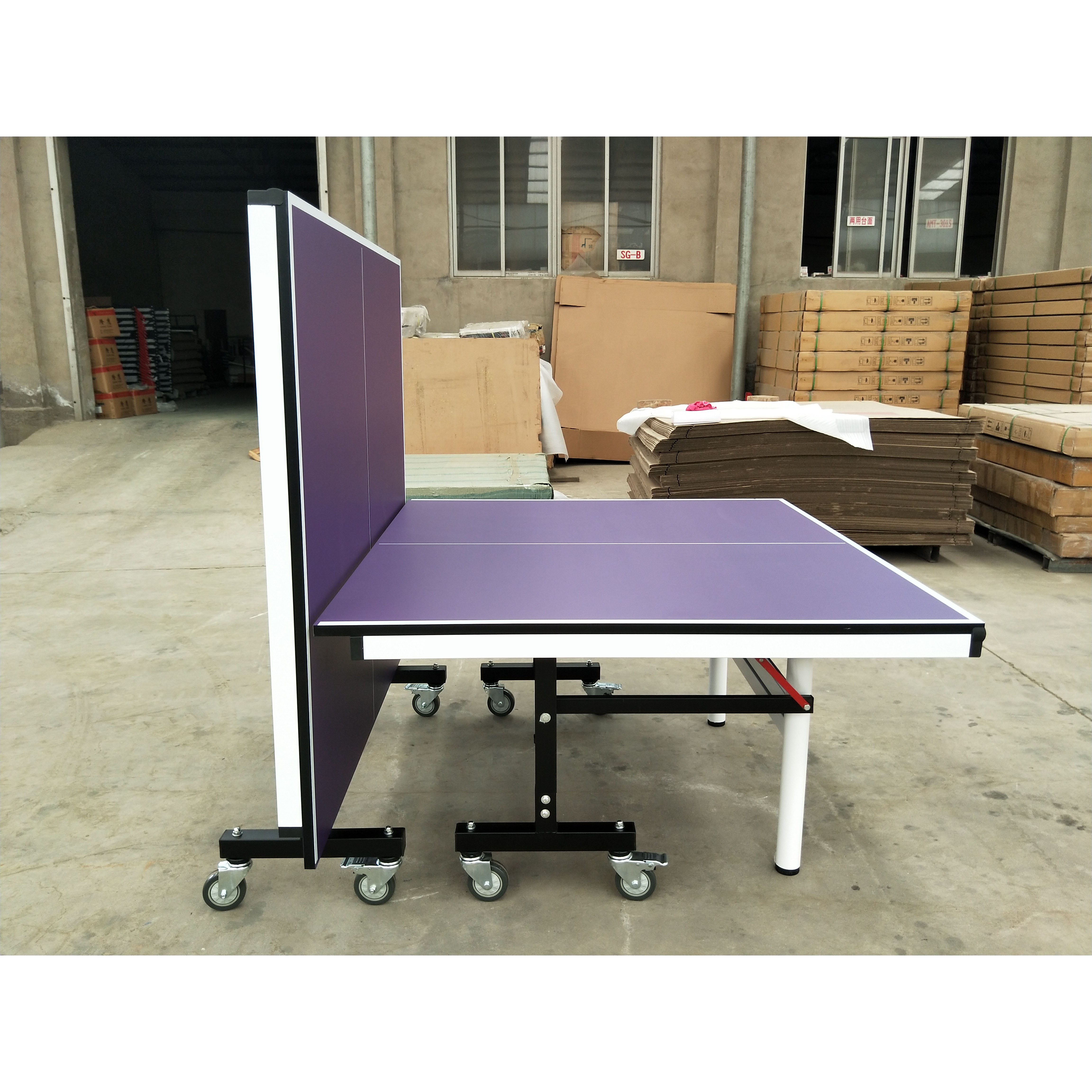 Double folding tennis table In - Table Tennis Folding Table ulasan dan harga