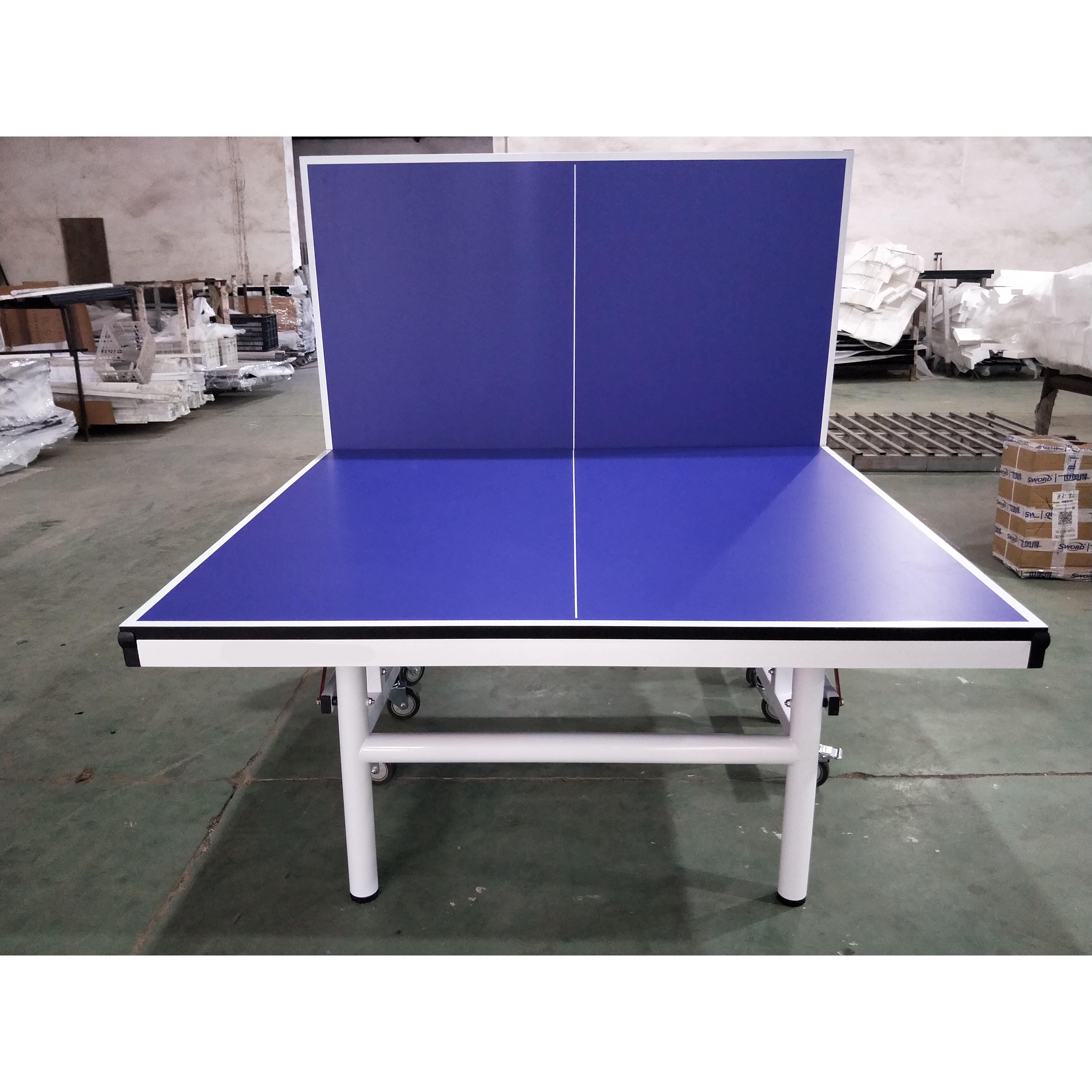 Double folding tennis table In - Table Tennis Folding Table ulasan dan harga