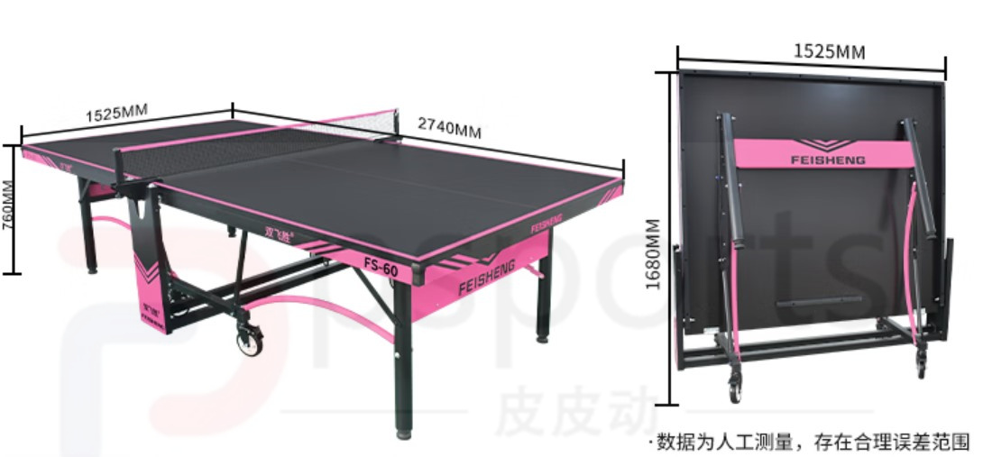High Quality Detachable Double - Table Tennis Folding Table ulasan dan harga