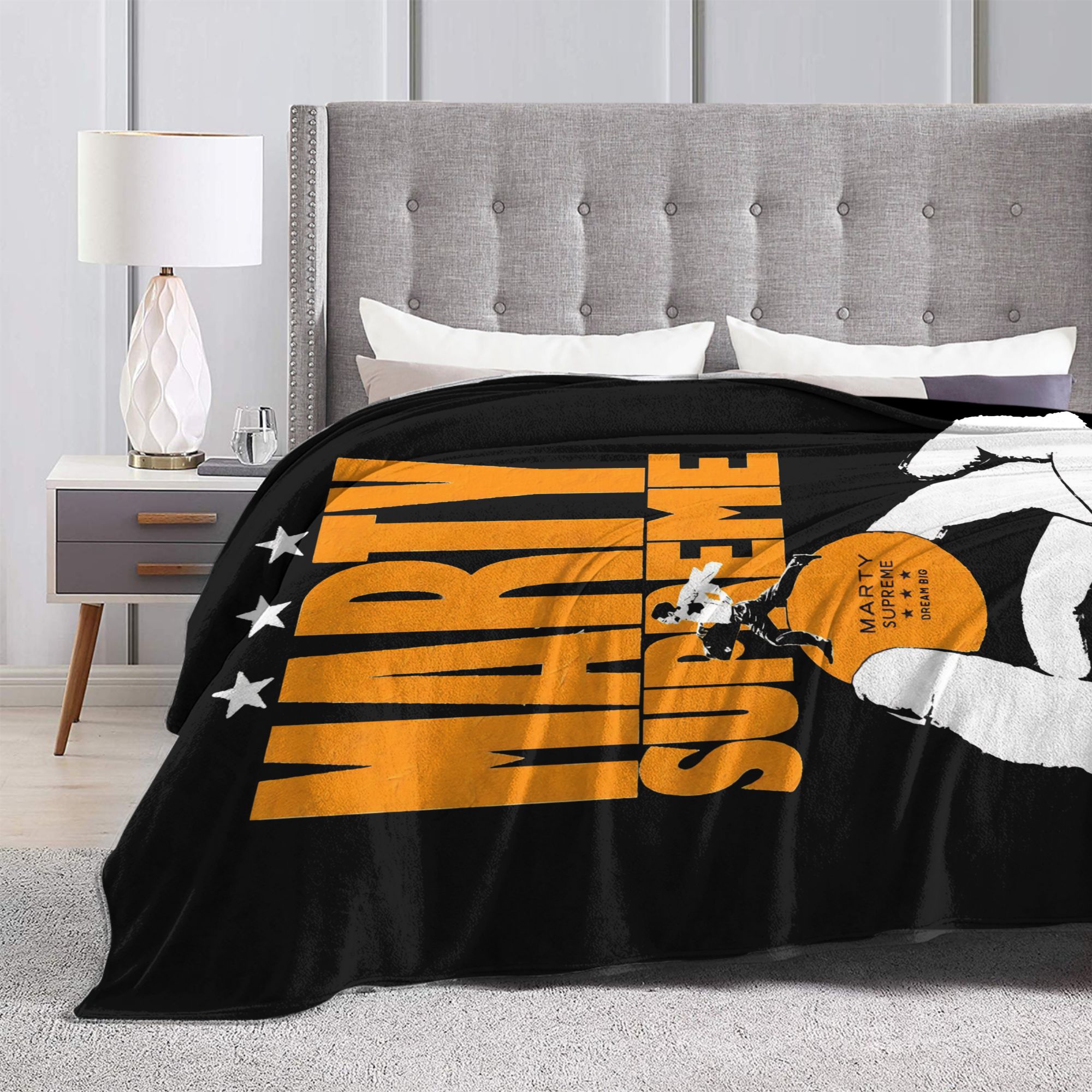Marty Supreme Flannel Throw Bl - Table Tennis Marty Supreme ulasan dan harga