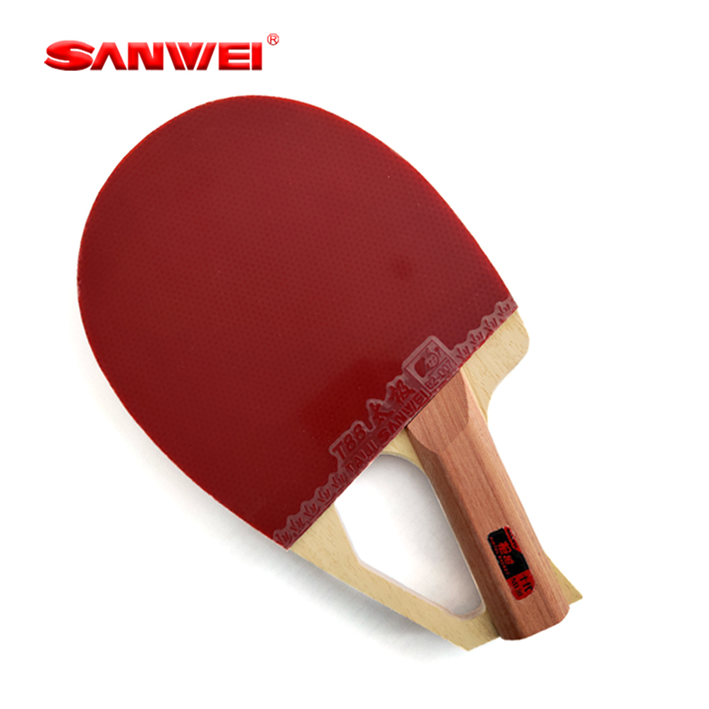 Original SANWEI Patented Pisto - Table Tennis Paddle ulasan dan harga