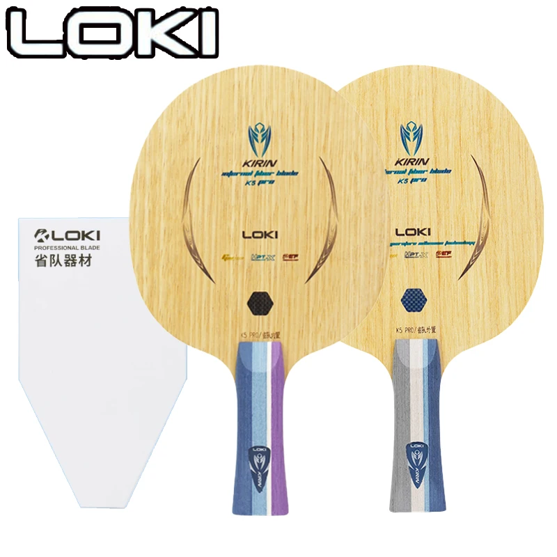LOKI Kirin K5 PRO Table Tennis - Table Tennis Paddle ulasan dan harga