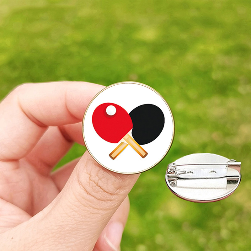 King of the Golf Lapel Pins Ta - Table Tennis Queen ulasan dan harga