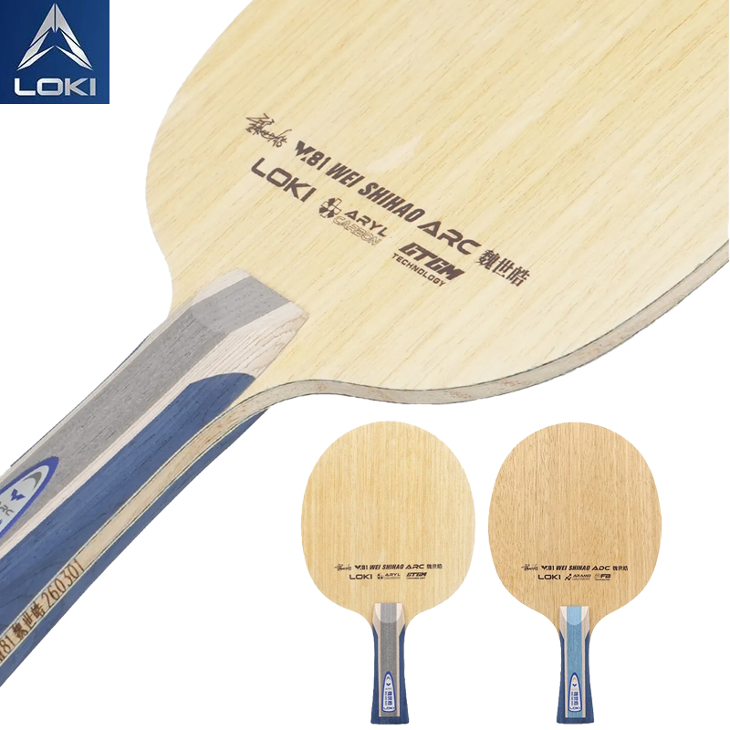 LOKI W81 Series Wei Shihao Tab - Table Tennis Paddle ulasan dan harga