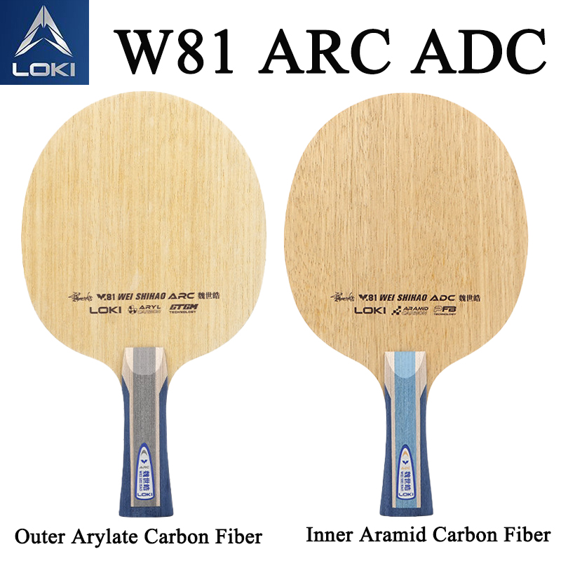 LOKI W81 Series Wei Shihao Tab - Table Tennis Paddle ulasan dan harga