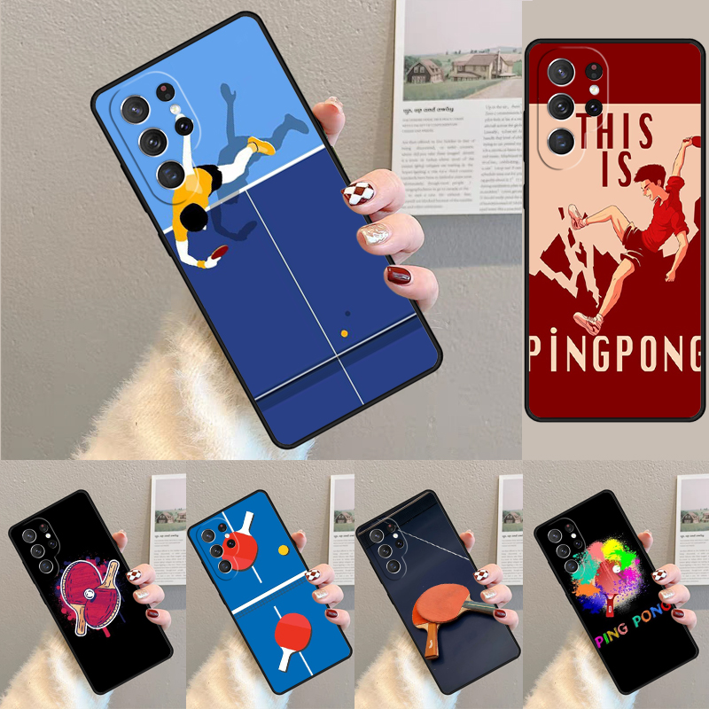 Table Tennis Sport TPU Phone C - Table Tennis Logo Free ulasan dan harga