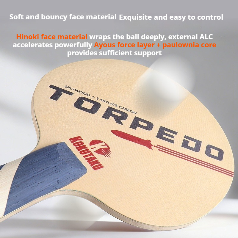 KOKUTAKU TORPEDO Table Tennis  - Table Tennis Paddle ulasan dan harga