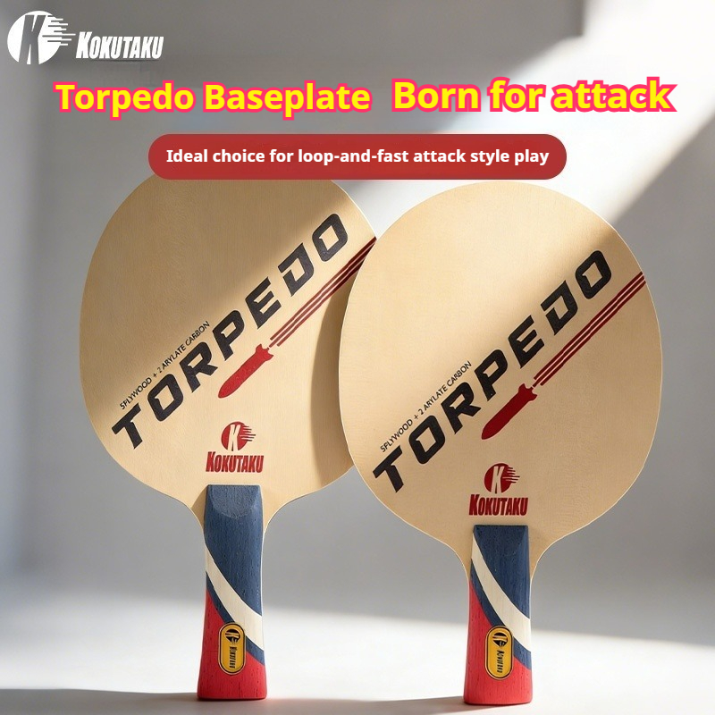 KOKUTAKU TORPEDO Table Tennis  - Table Tennis Paddle ulasan dan harga