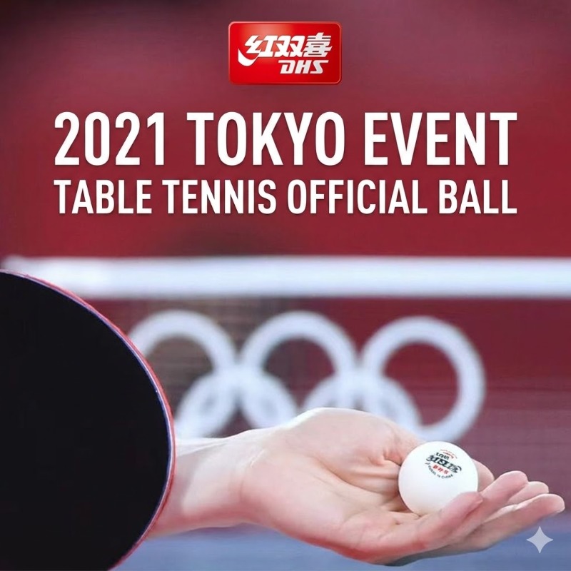 6pcs Original DHS WTT Ping Pon - Table Tennis From ulasan dan harga