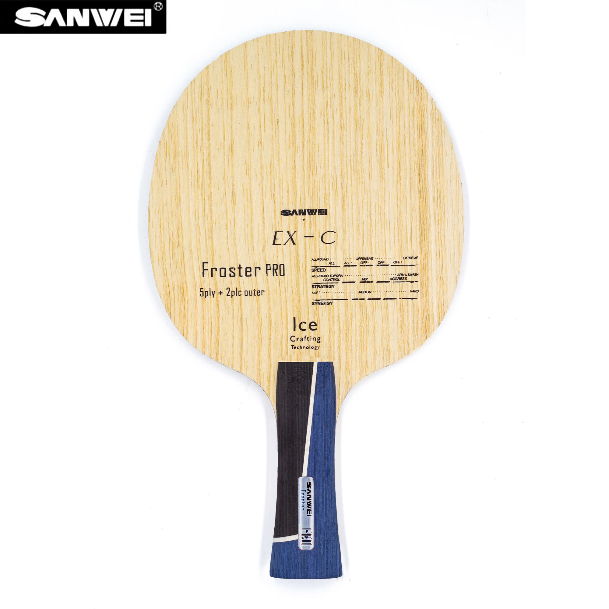 SANWEI ALC Table Tennis Blade  - Table Tennis Paddle ulasan dan harga