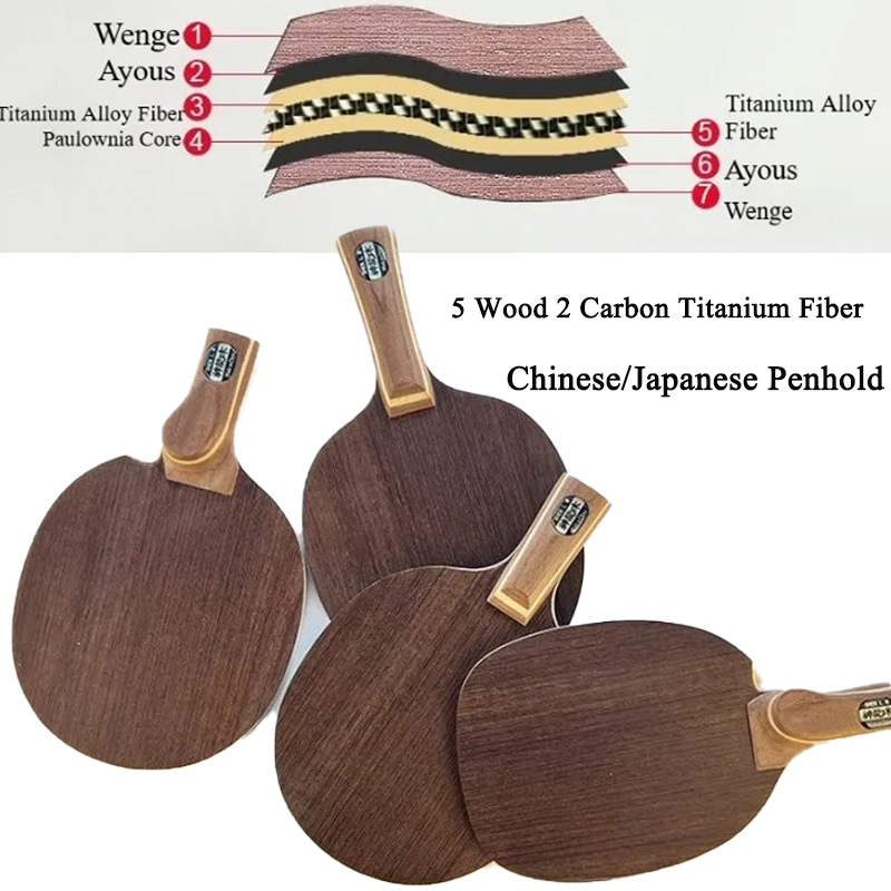 Table Tennis Blade Chinese/Jap - Table Tennis Paddle ulasan dan harga