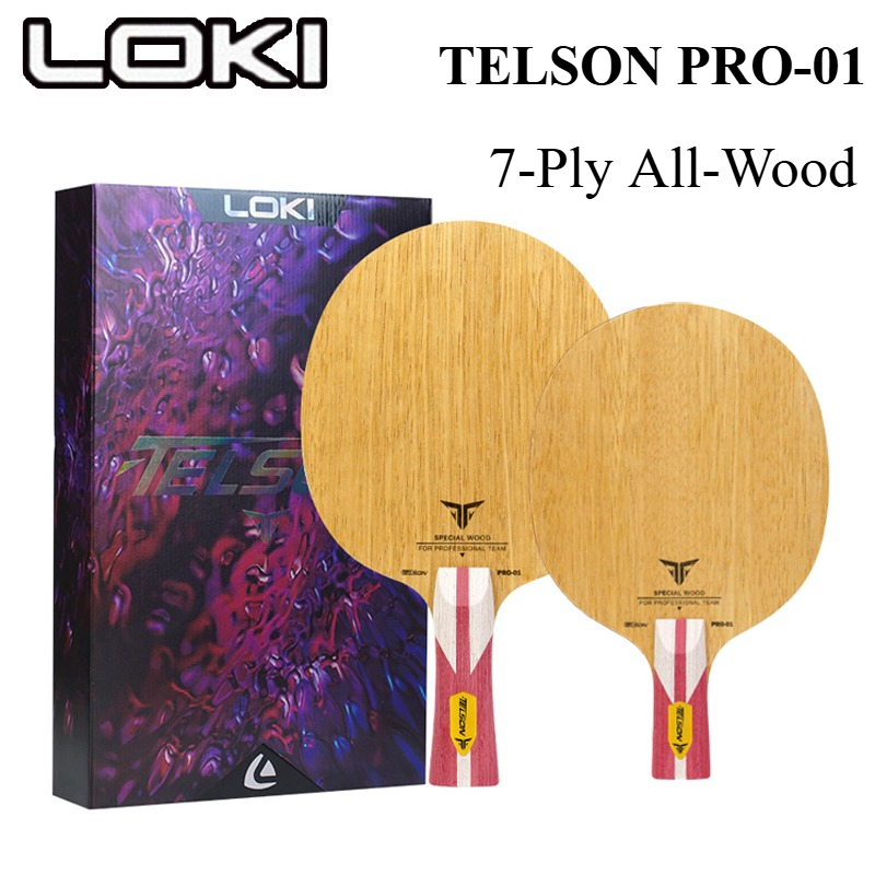New LOKI TELSON PRO-01 Table T - Table Tennis Paddle ulasan dan harga